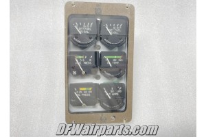 89257-002, 6247-00358, Nos Piper Aircraft Engine Cluster Gauge Assembly