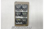 89257-2, 6247-00358, Nos Piper Aircraft Engine Cluster Gauge Assembly