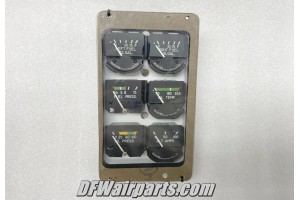 89257-2, 6247-00358, Nos Piper Aircraft Engine Cluster Gauge Assembly