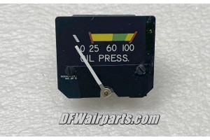 5-02068, 2646-00078, New Piper Aircraft Engine Cluster Oil Pressure Gauge