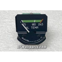 5-90725,, Nos Piper Aircraft Engine Cluster Oil Temperature Gauge