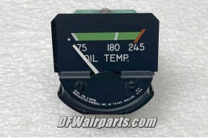 5-90725,, Nos Piper Aircraft Engine Cluster Oil Temperature Gauge