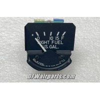 6247-00358, 5-90723A, New Piper Aircraft Engine Cluster Right Fuel Tank Gauge