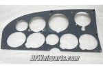 Piper Aircraft Left Hand Instrument Shock Panel for Display
