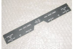 581-209, 41350, New Twin Piper Aircraft Instrument Panel Placard