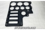 Piper PA-23-250 Aztec Instrument Panel Overlay / Shock Panel Cover for Display