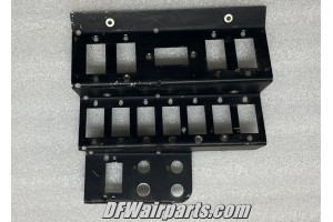 96955-000, 96955-00, Piper Seneca PA-34-200 Switch Panel Plate 96955-000, 96955-00, Piper Seneca PA-34-200 Switch Panel Plate